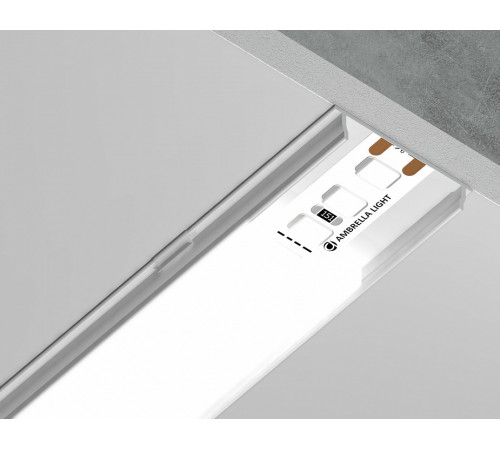 Алюминиевый накладной профиль Ambrella Light Alum Profile GP1600WH Алюминиевый накладной профиль Ambrella Light Alum Profile GP1600WH