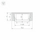 Алюминиевый профиль Arlight Arlight MIC-M-3000 ANOD 044542
