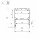 Алюминиевый профиль Arlight SL-LINE-4050-3L-2000 ANOD 044666