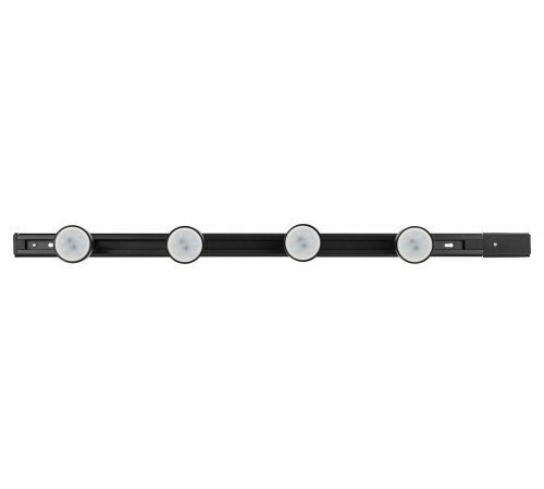 Трековый однофазный светильник (4 шт.) Эра TR70-SET4-GU10-BK Б0063956