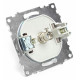 Розетка телевизионная 1-местная Stekker Катрин GLS00-7108-04 49024