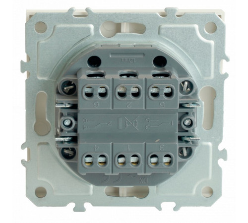 Переключатель двухклавишный Stekker RSW10-5107-01 Эмили 49869 Переключатель двухклавишный Stekker RSW10-5107-01 Эмили 49869