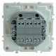 Переключатель двухклавишный Stekker RSW10-5107-01 Эмили 49869