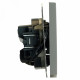 Выключатель 1-клавишный c индикатором Stekker Эмили RSW10-5101-10 49941