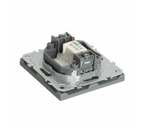 Розетка компьютерная 1-местная RJ-45 Stekker RST00-5117-10 Эмили 49951 Розетка компьютерная 1-местная RJ-45 Stekker RST00-5117-10 Эмили 49951