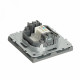 Розетка компьютерная 1-местная RJ-45 Stekker RST00-5117-10 Эмили 49951