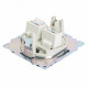 Розетка компьютерная 2-местная RJ-45 Stekker Катрин GLS00-7109-06 50008