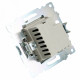 Розетка 2-местная USB + type C Stekker Катрин GLS10-7116-03 50054