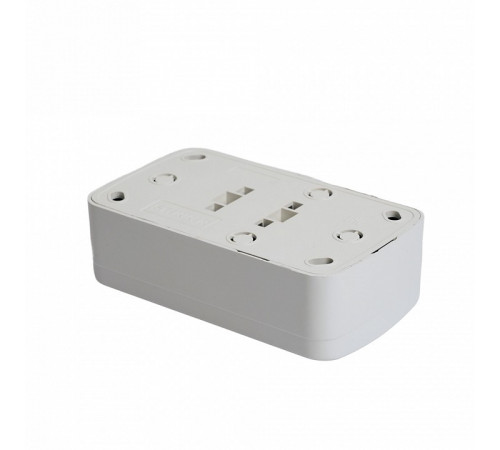 Розетка накладная 2-местная Stekker Basic PST10-502-20 50075