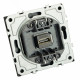 Розетка HDMI 2.0 Type A Stekker Эмили RST00-5118-10 50170