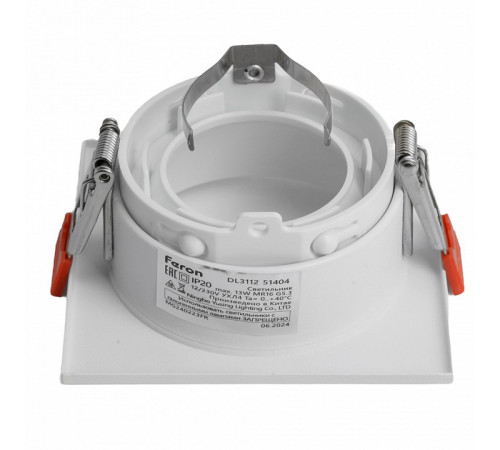 Встраиваемый светильник Feron DL3112 51404 Встраиваемый светильник Feron DL3112 51404