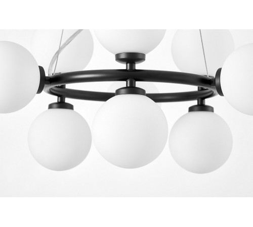 Подвесная люстра Lumina Deco Marsiada LDP 6033-9 BK Подвесная люстра Lumina Deco Marsiada LDP 6033-9 BK