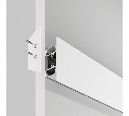 Алюминиевый профиль Maytoni Led strip ALM-1848-W-2M Алюминиевый профиль Maytoni Led strip ALM-1848-W-2M