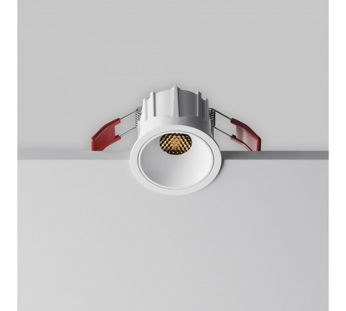 Встраиваемый светильник Maytoni Alfa LED DL043-01-10W2.7K-RD-W Встраиваемый светильник Maytoni Alfa LED DL043-01-10W2.7K-RD-W