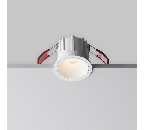 Встраиваемый светильник Maytoni Alfa LED DL043-01-10W3K-RD-W-1
