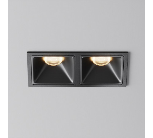 Встраиваемый светильник Maytoni Alfa Led Downlight DL043-02-10W3K-SQ-B-1 Встраиваемый светильник Maytoni Alfa Led Downlight DL043-02-10W3K-SQ-B-1