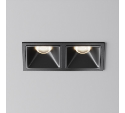 Встраиваемый светильник Maytoni Alfa LED DL043-02-10W4K-SQ-B-1 Встраиваемый светильник Maytoni Alfa LED DL043-02-10W4K-SQ-B-1