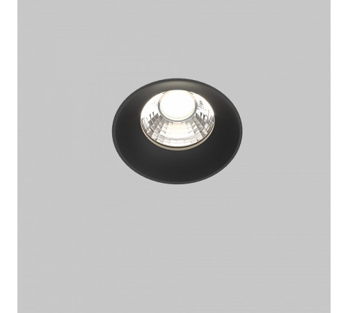 Встраиваемый светильник Maytoni Round DL058-12W4K-TRS-B