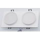 Встраиваемый светильник Maytoni Hoop DL086-02-GX53-SQ-W