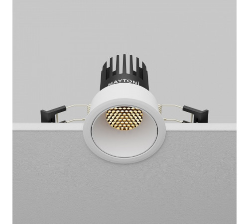 Встраиваемый светильник Maytoni Dip DL115-10W-2.7K-W