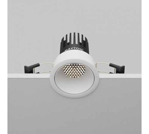 Встраиваемый светильник Maytoni Dip DL115-10W-4K-W