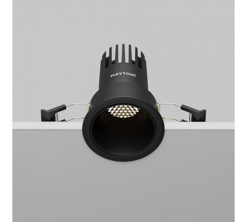 Встраиваемый светильник Maytoni Dip DL116-10W-4K-B