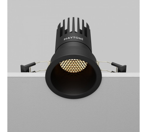 Встраиваемый светильник Maytoni Dip DL118-15W-2.7K-B