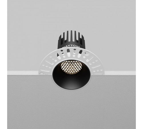 Встраиваемый светильник Maytoni Dip DL119-10W-4K-TRS-B