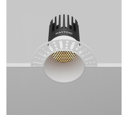 Встраиваемый светильник Maytoni Dip DL122-15W-2.7K-TRS-W Встраиваемый светильник Maytoni Dip DL122-15W-2.7K-TRS-W