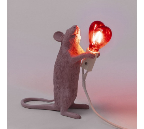 Настольная лампа Seletti Mouse Lamp 15220SV Настольная лампа Seletti Mouse Lamp 15220SV