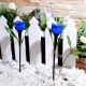 Светильник на солнечных батареях (UL-00004279) Uniel Promo USL-C-454/PT305 Blue Tulip
