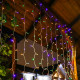 Гирлянда на солнечных батареях (UL-00006539) Uniel Занавес USL-S-132/PT1515 Multicolor Curtain