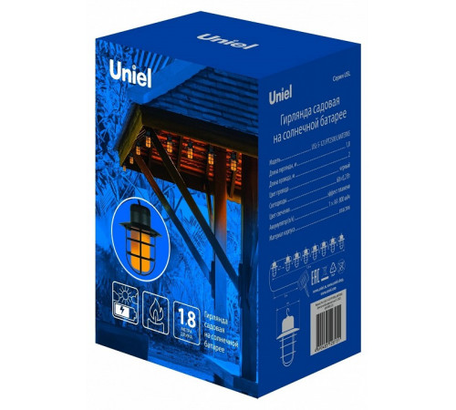 Гирлянда на солнечных батареях (UL-00006558) Uniel Фонарики USL-S-121/PT2500 Lanterns Гирлянда на солнечных батареях (UL-00006558) Uniel Фонарики USL-S-121/PT2500 Lanterns
