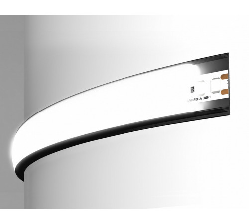 Алюминиевый накладной профиль Ambrella Light Alum Profile GP1600BK Алюминиевый накладной профиль Ambrella Light Alum Profile GP1600BK