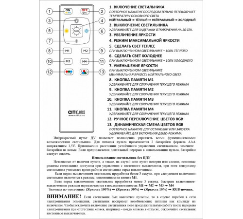 Потолочная люстра Citilux Симпла CL714480G