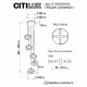 Каскадная люстра Citilux Дуэт CL719051