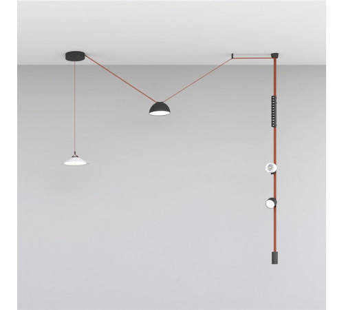 Трековый однофазный светильник Denkirs Belty flow DK5564-WH+BK Трековый однофазный светильник Denkirs Belty flow DK5564-WH+BK