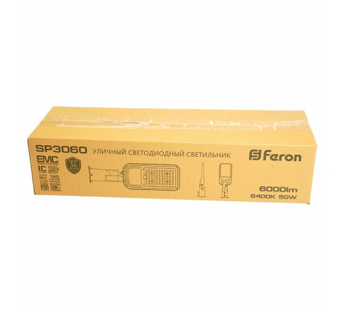 Уличный консольный светильник Feron SP3060 48762