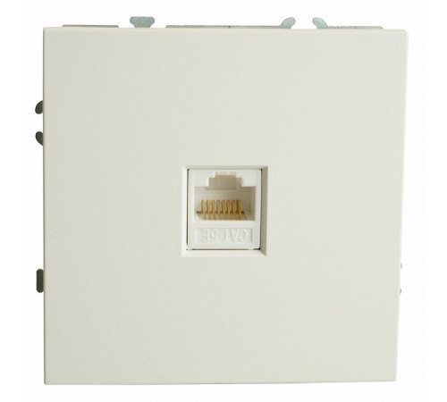 Розетка компьютерная 1-местная RJ-45 Stekker RST00-5117-01 Эмили 49873 Розетка компьютерная 1-местная RJ-45 Stekker RST00-5117-01 Эмили 49873