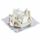 Розетка компьютерная 2-местная RJ-45 Stekker Катрин GLS00-7109-08 50009