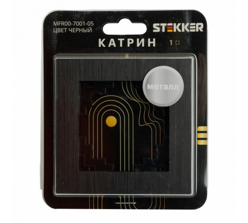 Рамка 1-местная Stekker Катрин MFR00-7001-05 50012 Рамка 1-местная Stekker Катрин MFR00-7001-05 50012
