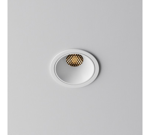 Встраиваемый светильник Maytoni Alfa LED DL043-01-10W2.7K-RD-W Встраиваемый светильник Maytoni Alfa LED DL043-01-10W2.7K-RD-W
