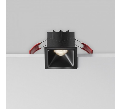 Встраиваемый светильник Maytoni Alfa LED DL043-01-10W4K-SQ-B-1 Встраиваемый светильник Maytoni Alfa LED DL043-01-10W4K-SQ-B-1