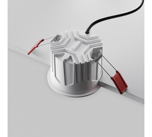 Встраиваемый светильник Maytoni Alfa LED DL043-01-15W4K-RD-W-1