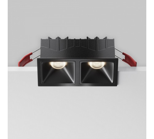 Встраиваемый светильник Maytoni Alfa LED DL043-02-10W4K-SQ-B-1 Встраиваемый светильник Maytoni Alfa LED DL043-02-10W4K-SQ-B-1