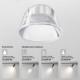 Трековый магнитный светильник Maytoni Focus LED TR032-4-12WTW-M-DSZ-W