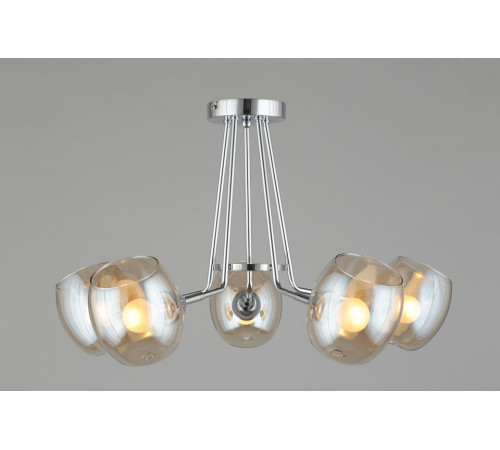 Подвесная люстра Omnilux Tesero OML-27307-05 Подвесная люстра Omnilux Tesero OML-27307-05