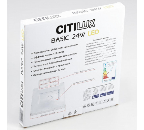 Потолочный светильник Citilux Бейсик CL738K240V