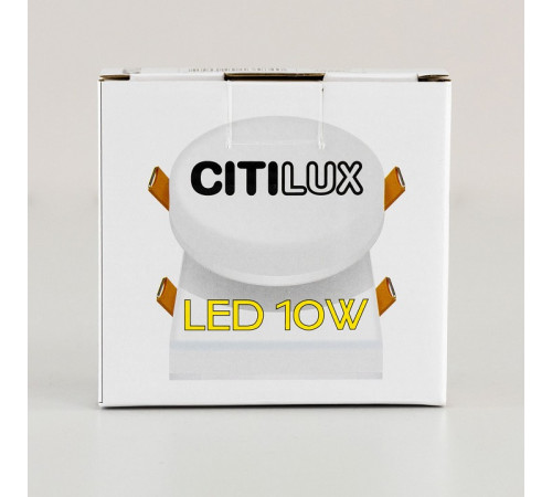 Встраиваемый светильник Citilux Вега CLD5310W Встраиваемый светильник Citilux Вега CLD5310W