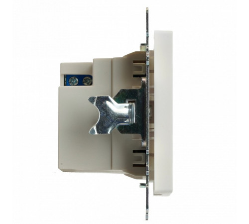 Розетка 2-местная USB + type C Stekker Катрин GLS10-7116-01 50051